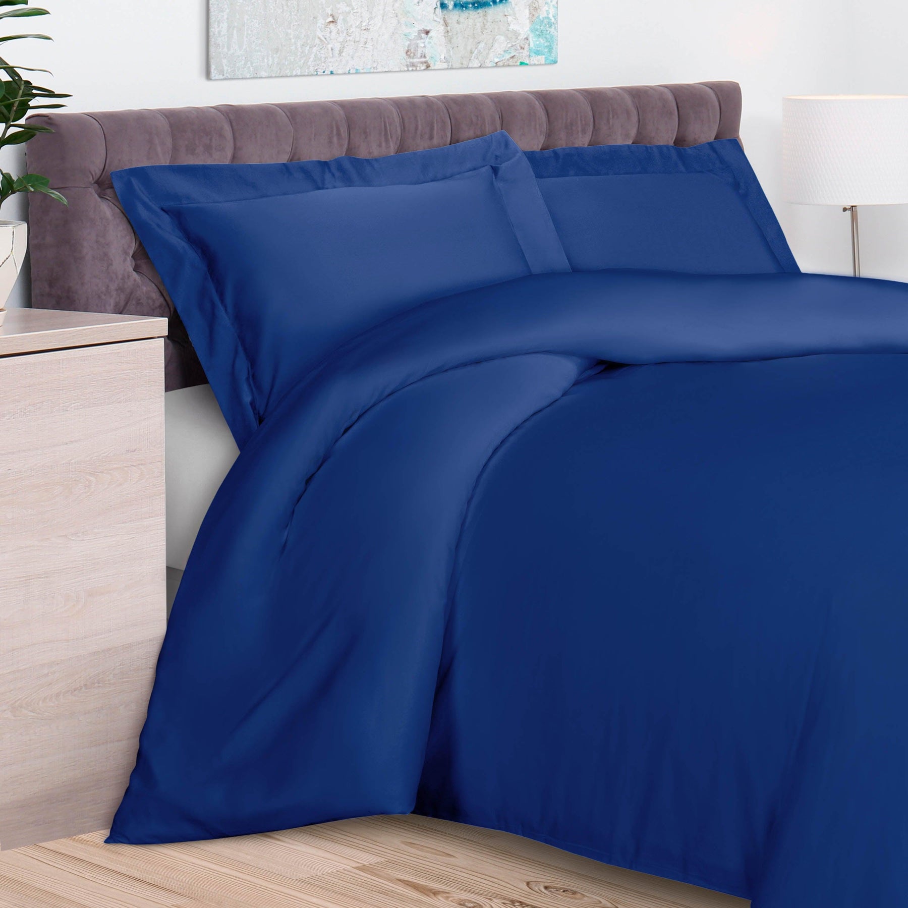 Rayon From Bamboo 300 Thread Count Solid Duvet Cover Set - Duvet Cover Set by Superior