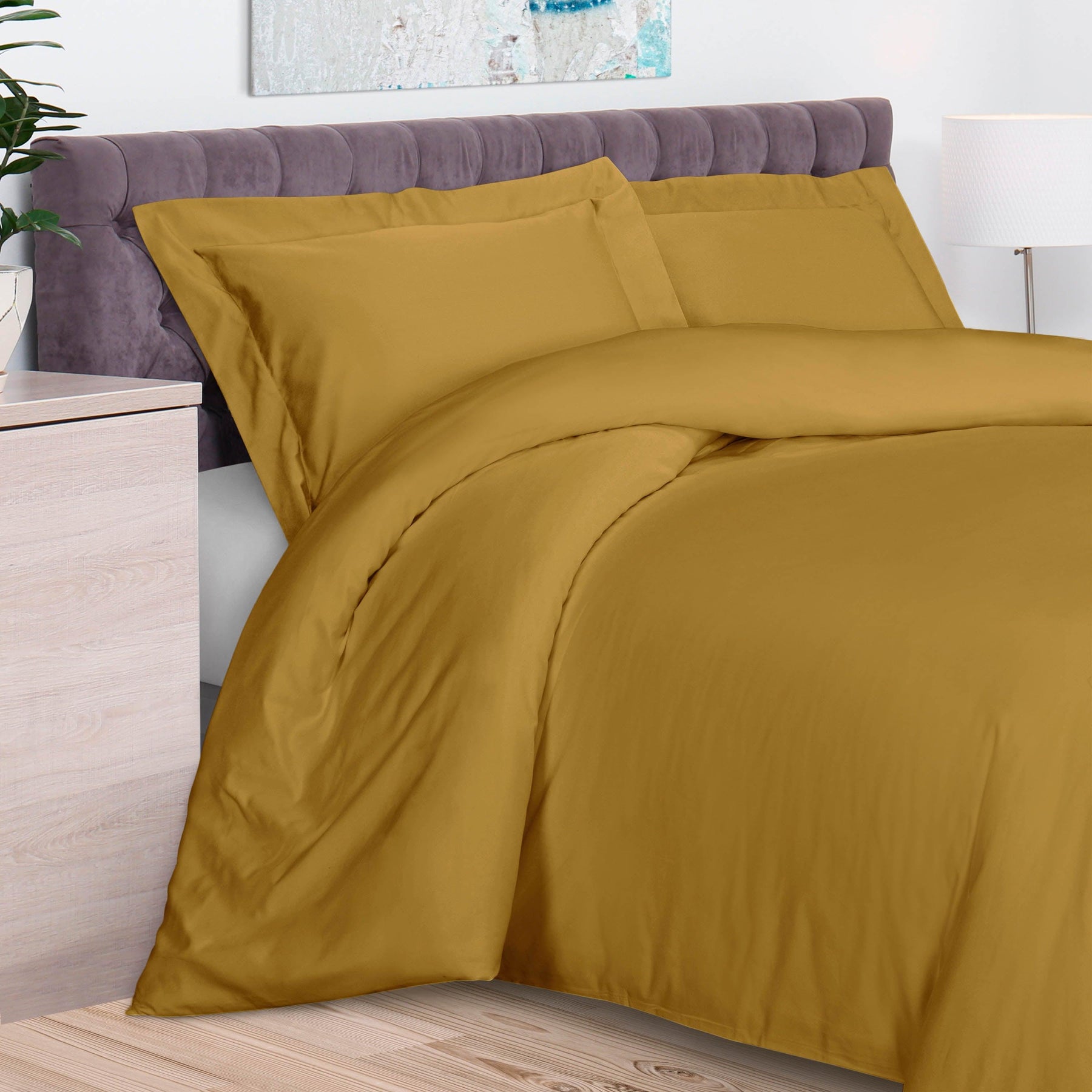 Rayon From Bamboo 300 Thread Count Solid Duvet Cover Set - Duvet Cover Set by Superior