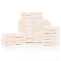 Rayon from Bamboo Cotton Blend Luxury Assorted 18 Piece Towel Set - Towel Set by Superior