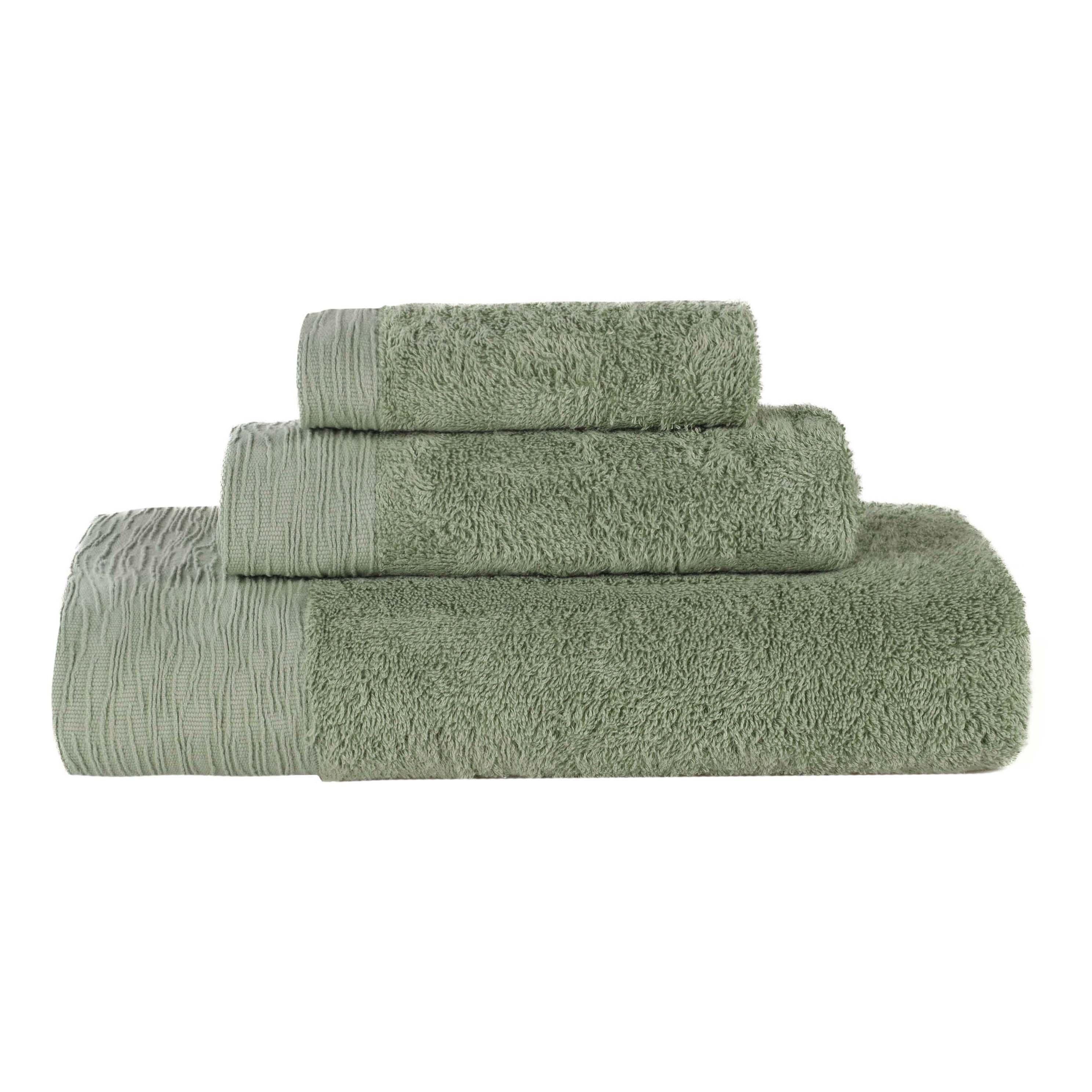 Rayon from Bamboo Eco-Friendly Fluffy Soft Solid 3 Piece Towel Set - Towel Set by Superior