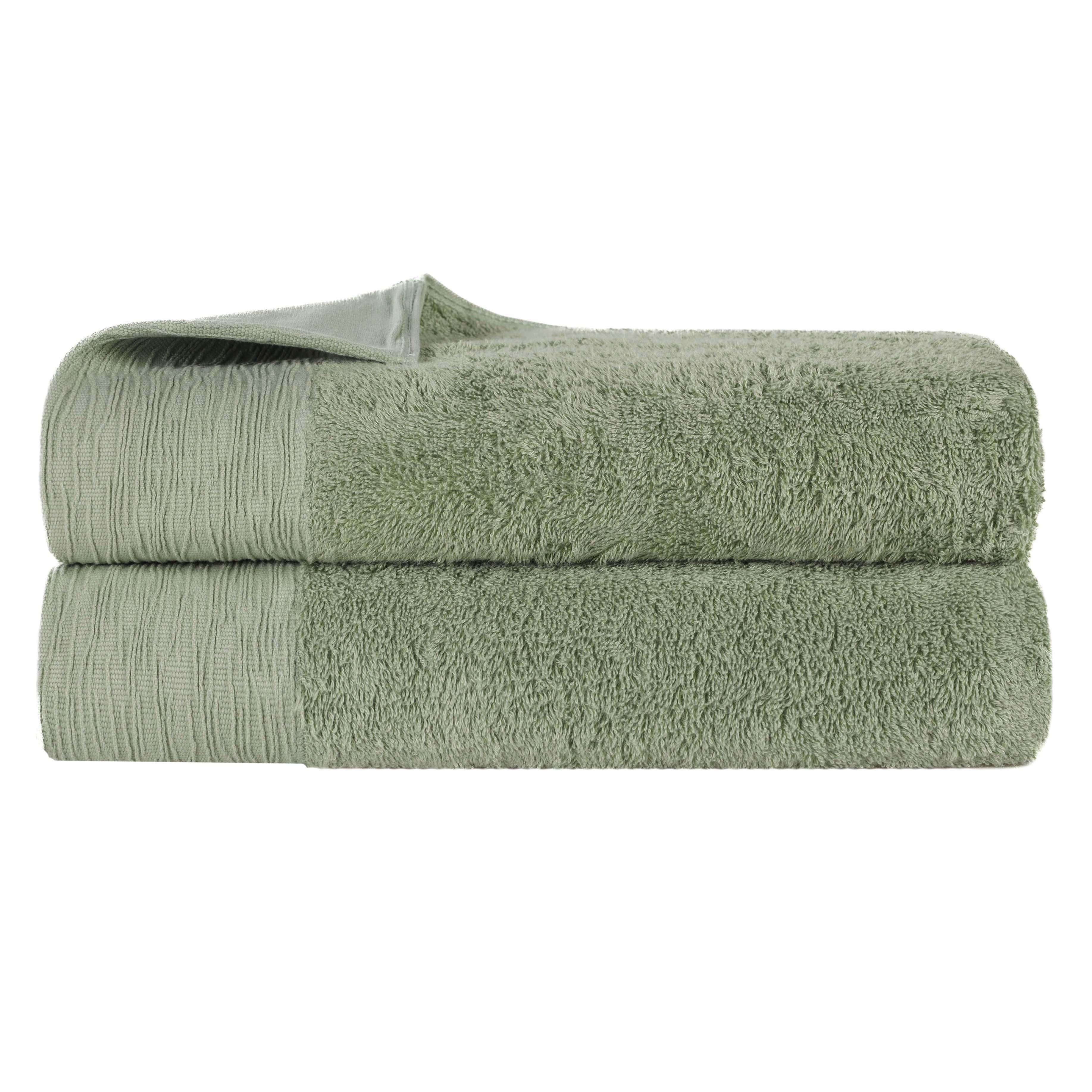 Rayon from Bamboo Eco-Friendly Fluffy Soft Solid Bath Sheet Set of 2 - Bath Sheet by Superior