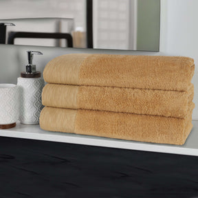 Rayon from Bamboo Eco-Friendly Fluffy Soft Solid Bath Towel Set of 3 - Bath Towel by Superior