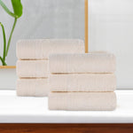 Rayon from Bamboo Eco-Friendly Fluffy Solid Hand Towel Set of 6 - Hand Towel by Superior