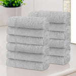 Rayon from Bamboo Eco-Friendly Solid Face Towel Washcloth Set of 12 - Face Towel by Superior