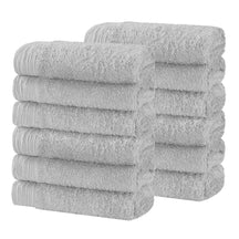 Rayon from Bamboo Eco-Friendly Solid Face Towel Washcloth Set of 12 - Face Towel by Superior