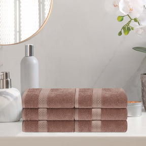 Rayon from Bamboo Ultra-Plush Heavyweight 6 Piece Hand Towel Set - Hand Towel Set by Superior