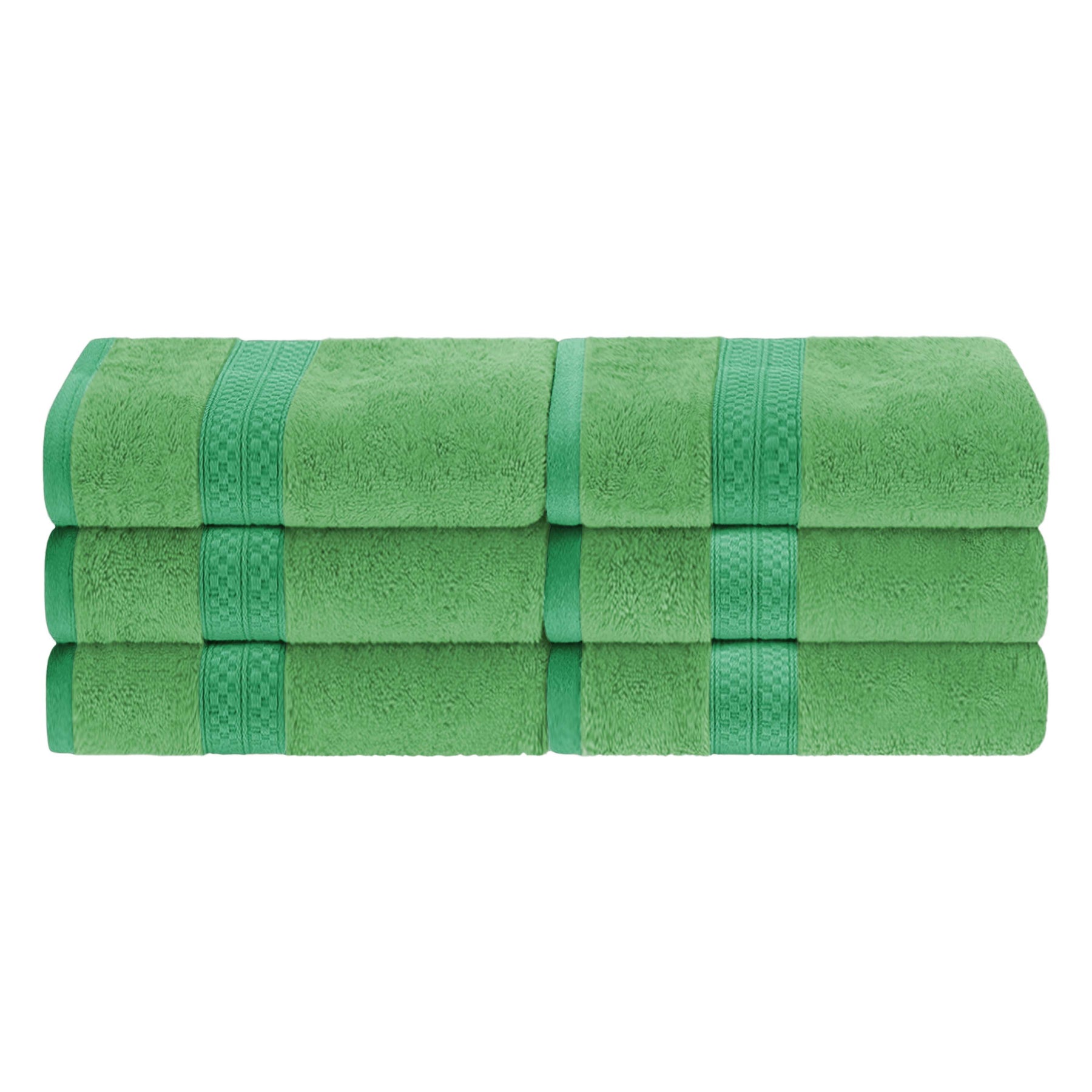 Rayon from Bamboo Ultra-Plush Heavyweight 6 Piece Hand Towel Set - Hand Towel Set by Superior