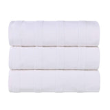 Roma Cotton Ribbed Textured Soft Highly Absorbent Bath Towel Set of 3 - Bath Towel by Superior