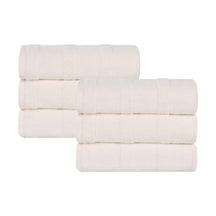 Roma Cotton Ribbed Textured Soft Highly Absorbent Hand Towel Set of 6 - Hand Towel by Superior