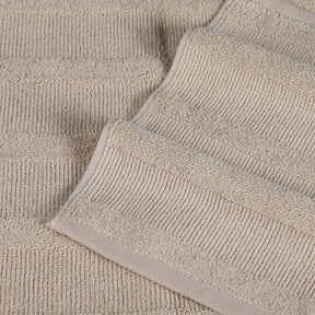 Roma Cotton Ribbed Textured Soft Highly Absorbent Hand Towel Set of 6 - Hand Towel by Superior