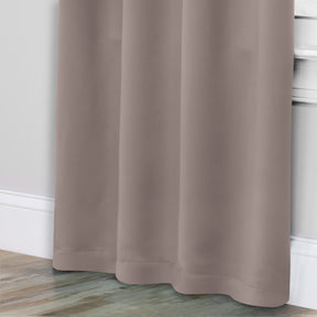 Solid Room Darkening Rod Pocket Blackout Curtain Panels, Set of 2 - Blackout Curtains by Superior