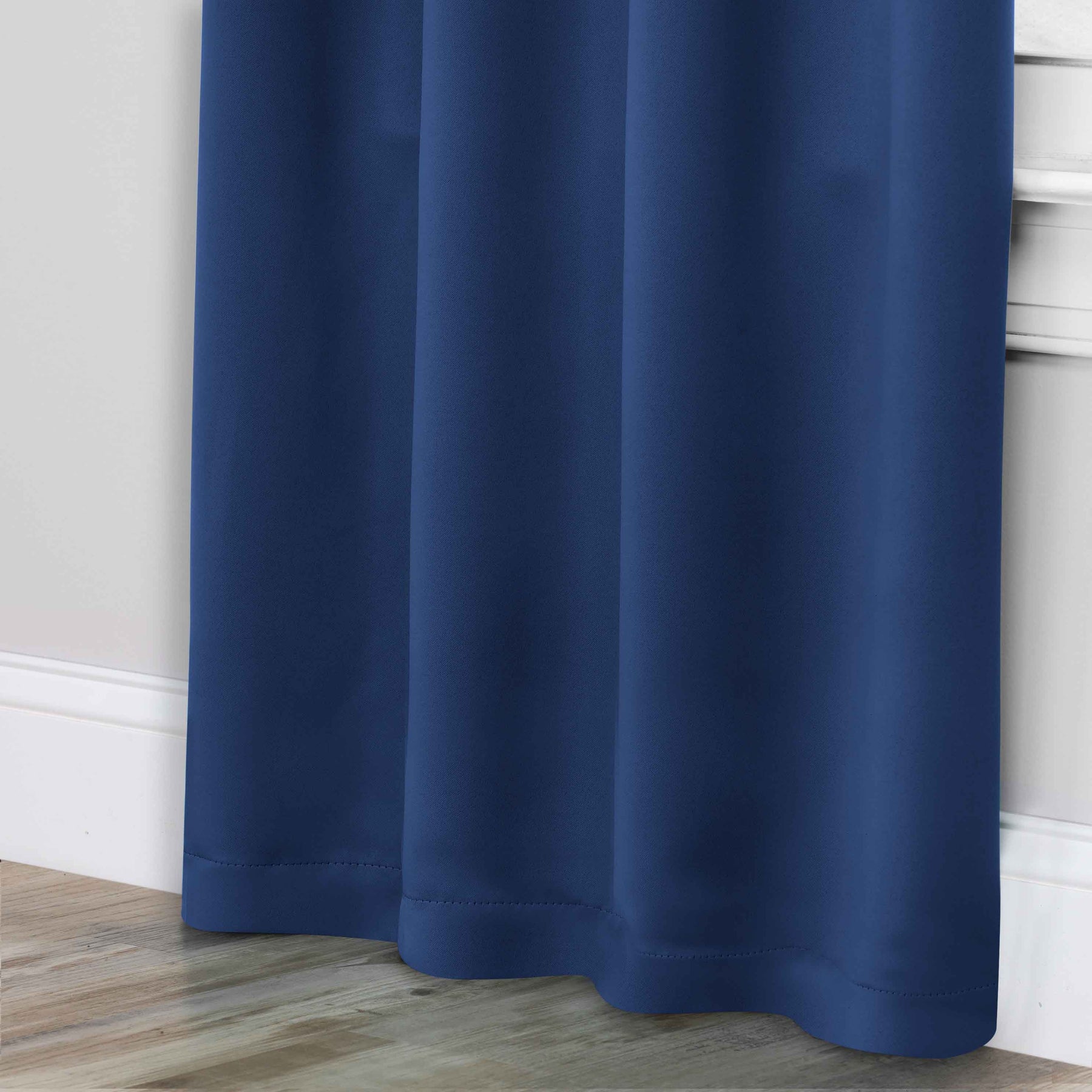 Solid Room Darkening Rod Pocket Blackout Curtain Panels, Set of 2 - Blackout Curtains by Superior