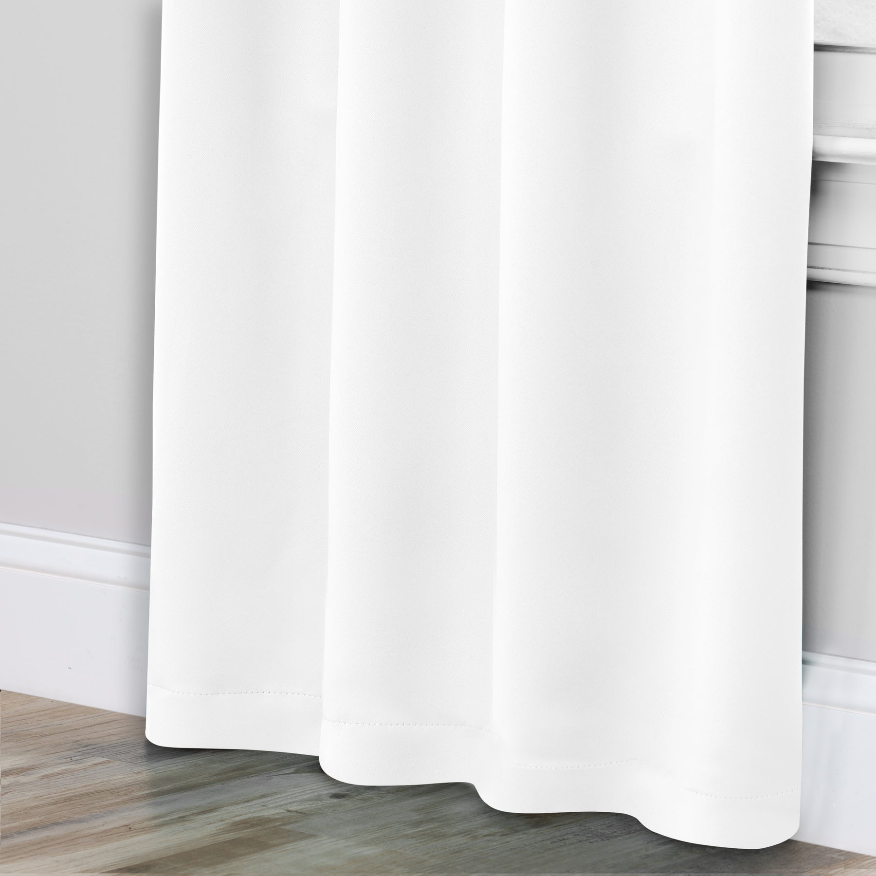 Solid Room Darkening Rod Pocket Blackout Curtain Panels, Set of 2 - Blackout Curtains by Superior