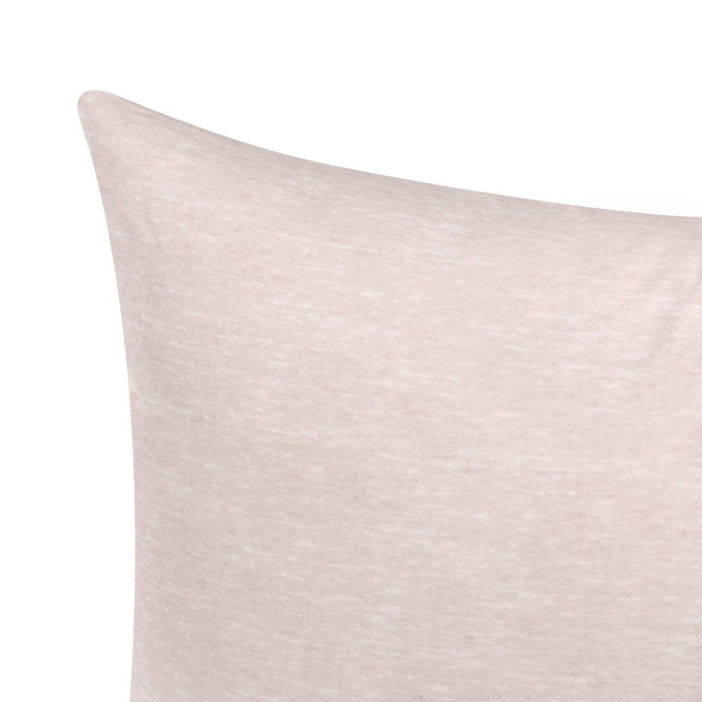 Superior Melange Flannel Cotton Two-Toned Fuzzy Pillowcases, Set of 2 - Pillowcases by Superior