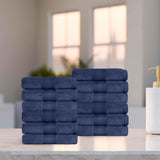 Superior Premium Turkish Cotton 12-Piece Face Towel Set - Face Towel Set by Superior