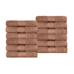 Superior Premium Turkish Cotton 12-Piece Face Towel Set - Face Towel Set by Superior