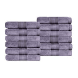 Superior Premium Turkish Cotton 12-Piece Face Towel Set - Face Towel Set by Superior