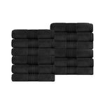 Superior Premium Turkish Cotton 12-Piece Face Towel Set - Face Towel Set by Superior