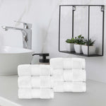 Superior Premium Turkish Cotton 6-Piece Hand Towel Set - Hand Towel Set by Superior