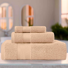 Superior Premium Turkish Cotton Assorted 3-Piece Towel Set - Towel Set by Superior