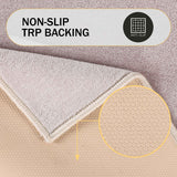 Troy Solid Non-Slip Machine Washable Bath Rug Set - Bath Mats by Superior