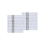 Turkish Cotton Ultra Plush Absorbent Solid 12-Piece Face Towel Set - Face Towel Set by Superior