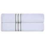 Ultra Plush Turkish Cotton Absorbent Solid 2 Piece Bath Sheet Set - Bath Sheet by Superior