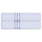 Ultra Plush Turkish Cotton Absorbent Solid 2 Piece Bath Sheet Set - Bath Sheet by Superior