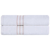 Ultra Plush Turkish Cotton Absorbent Solid 2 Piece Bath Sheet Set - Bath Sheet by Superior