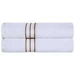 Ultra Plush Turkish Cotton Absorbent Solid 2 Piece Bath Sheet Set - Bath Sheet by Superior