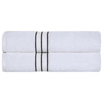 Ultra Plush Turkish Cotton Absorbent Solid 2 Piece Bath Sheet Set - Bath Sheet by Superior