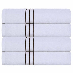 Ultra-Plush Turkish Cotton Super Absorbent Solid Bath Towel Set of 4 - Bath Towel by Superior