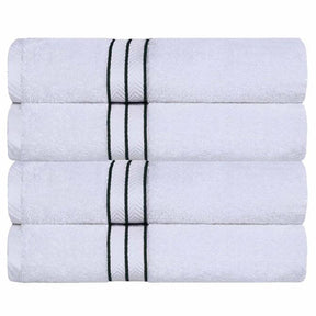 Ultra-Plush Turkish Cotton Super Absorbent Solid Bath Towel Set of 4 - Bath Towel by Superior