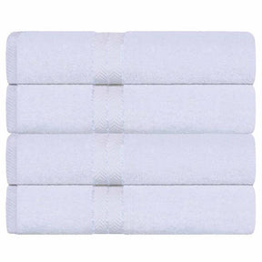 Ultra-Plush Turkish Cotton Super Absorbent Solid Bath Towel Set of 4 - Bath Towel by Superior