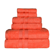 Ultra Soft Cotton Absorbent Solid Assorted 6 Piece Towel Set - Towel Set by Superior