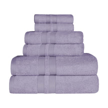 Ultra Soft Cotton Absorbent Solid Assorted 6 Piece Towel Set - Towel Set by Superior