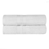 Ultra-Soft Cotton Solid Medium Weight Absorbent Bath Towel Set of 2 - Towel Set by Superior