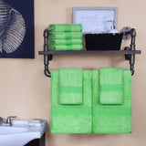 Ultra-Soft Rayon from Bamboo Cotton Blend Bath and Hand Towel Set - Towel Set by Superior