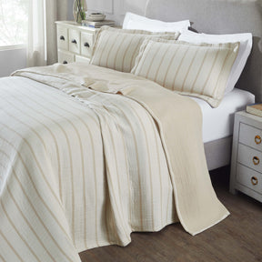 Valencia Cotton Reversible Medium Weight Matelasse Bedspread Set - Bedspread by Superior