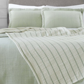 Valencia Cotton Reversible Medium Weight Matelasse Bedspread Set - Bedspread by Superior