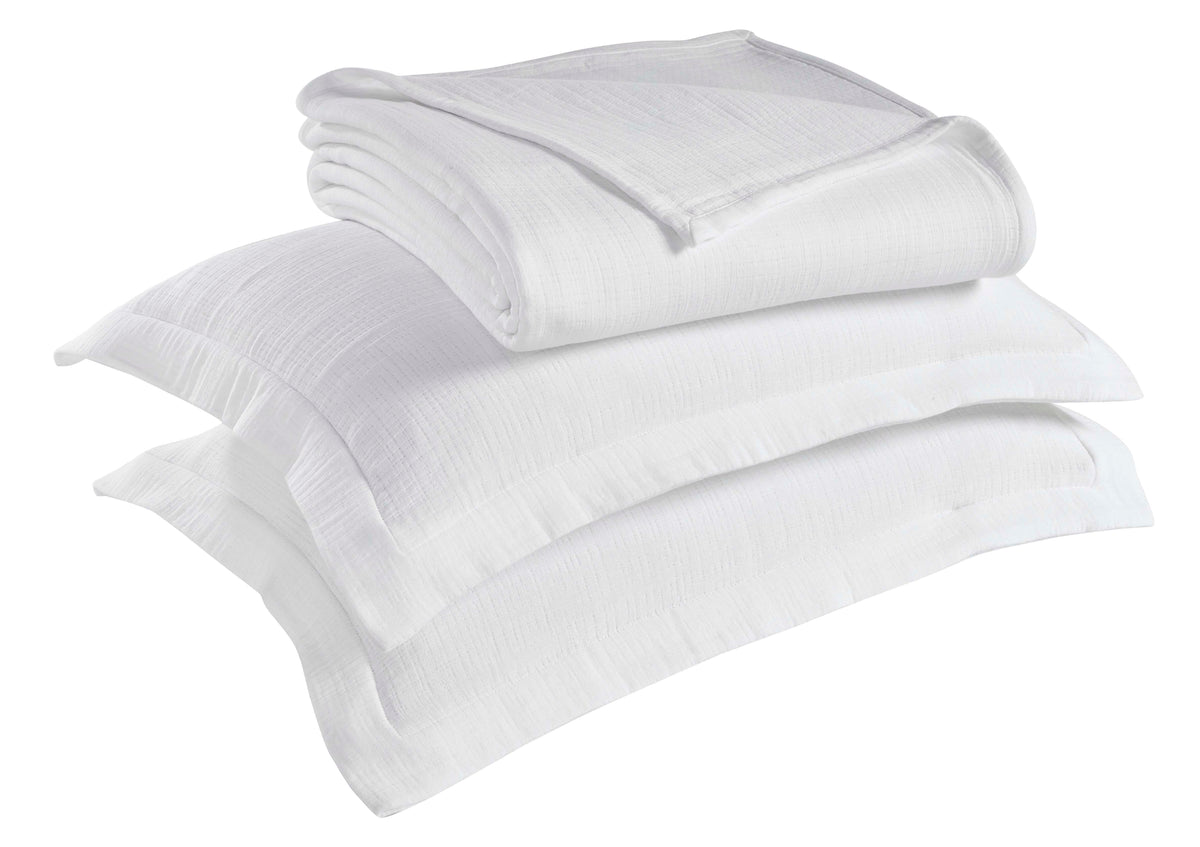 Valencia Cotton Reversible Medium Weight Matelasse Bedspread Set - Bedspread by Superior