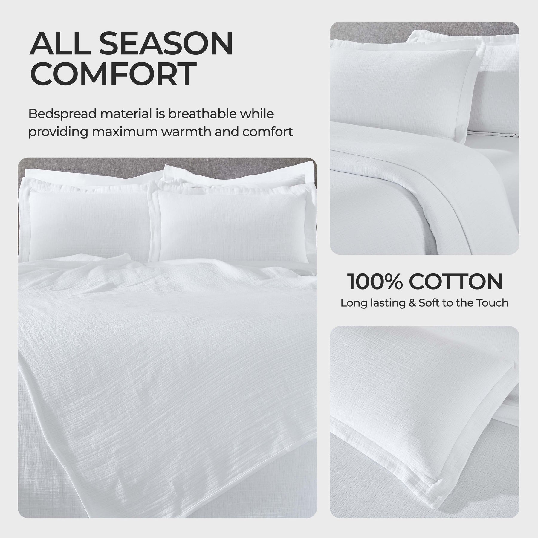 Valencia Cotton Reversible Medium Weight Matelasse Bedspread Set - Bedspread by Superior