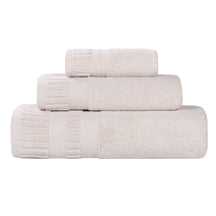 Venice Zero Twist Cotton Medium Weight Absorbent 3 Piece Towel Set - Towel Set by Superior