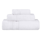 Venice Zero Twist Cotton Medium Weight Absorbent 3 Piece Towel Set - Towel Set by Superior