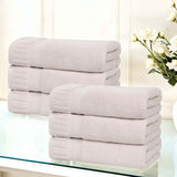 Venice Zero Twist Cotton Medium Weight Absorbent Hand Towels, Set of 6 - Hand Towel by Superior