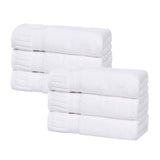 Venice Zero Twist Cotton Medium Weight Absorbent Hand Towels, Set of 6 - Hand Towel by Superior