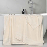 Venice Zero Twist Cotton Medium Weight Soft Bath Sheets, Set of 2 - Bath Sheet by Superior