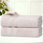 Venice Zero Twist Cotton Medium Weight Soft Bath Towels, Set of 2 - Bath Towel by Superior