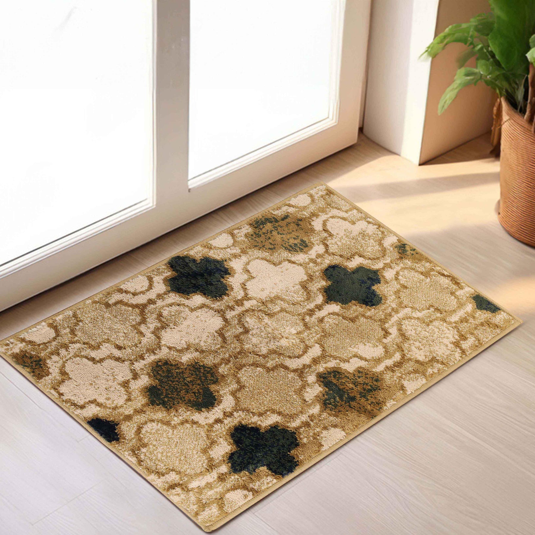 Viking Contemporary Geometric Trellis Indoor Area Rug or Runner - Rugs by Superior