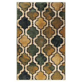 Viking Contemporary Geometric Trellis Indoor Area Rug or Runner - Rugs by Superior